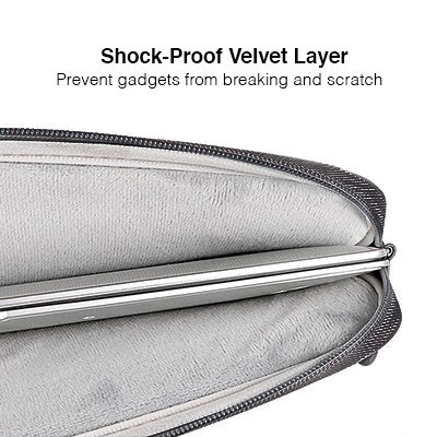14" Polyester Water Repellent Laptop Pouch 10